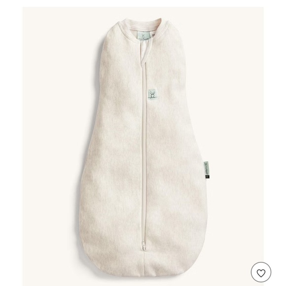 ergoPouch Cocoon Swaddle Sack 1.0 TOG Oatmeal Marle - Picture 1 of 3